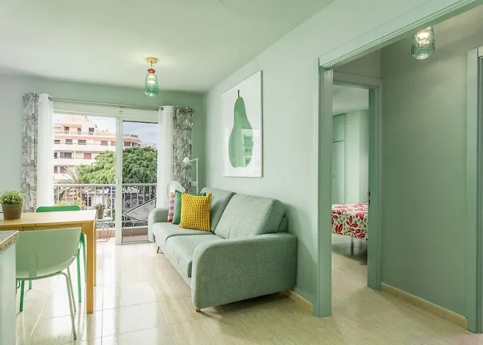 Cristianos Plaza, With Air-conditioning Apartamento